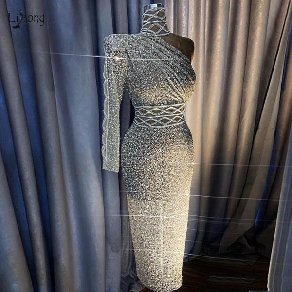 party dresses sparkle silver sequined crystal straight prom luxury one shoulder rhinestones gowns tea lengthhigh collar vestidos, White;black
party dresses sparkle silver sequined crystal straight prom luxury one shoulder rhinestones gowns tea lengthhigh collar vestidos, White;black