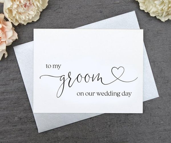 greeting cards custom text to my groom on our wedding day card, mother in law flower girl bridesmaid party thank you card note
greeting cards custom text to my groom on our wedding day card, mother in law flower girl bridesmaid party thank you card note