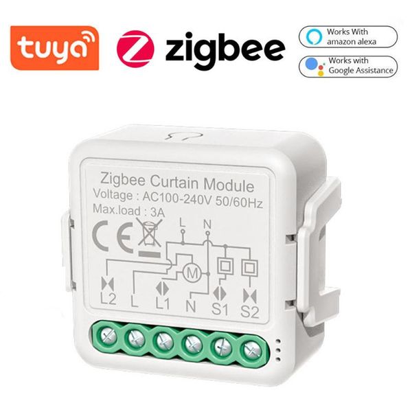 smart home control tuya zigbee intelligent curtain switch module three-way roller blind modification
smart home control tuya zigbee intelligent curtain switch module three-way roller blind modification