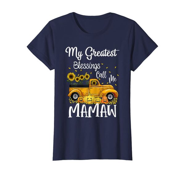 Womens My Greatest blessings call me MaMaw - Sunflower Truck T-Shirt, Mainly pictures
Womens My Greatest blessings call me MaMaw - Sunflower Truck T-Shirt, Mainly pictures