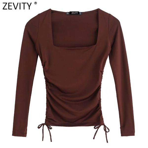 zevity 2021 women simply square collar solid elastic pleated short chic t shirt ladies long sleeve casual slim crop ls7650, White
zevity 2021 women simply square collar solid elastic pleated short chic t shirt ladies long sleeve casual slim crop ls7650, White