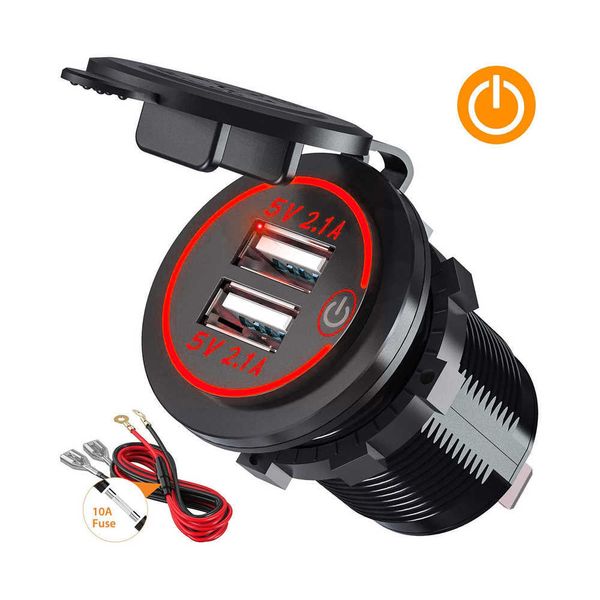 4.2a dual usb fast charger with switch socket power outlet adapter waterproof dual usb ports for marine boat motorcycle truck car
4.2a dual usb fast charger with switch socket power outlet adapter waterproof dual usb ports for marine boat motorcycle truck car