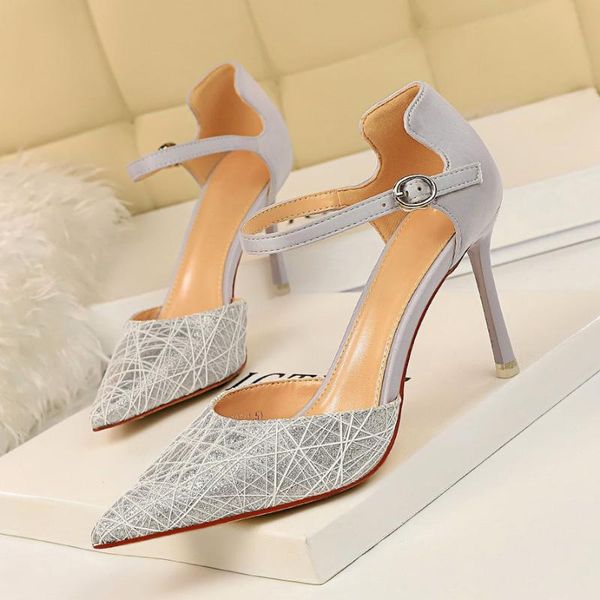 women summer 8.5cm high heels prom sandals lady sequins glitter mesh pumps female valentine gold silver strap shoes, Black
women summer 8.5cm high heels prom sandals lady sequins glitter mesh pumps female valentine gold silver strap shoes, Black