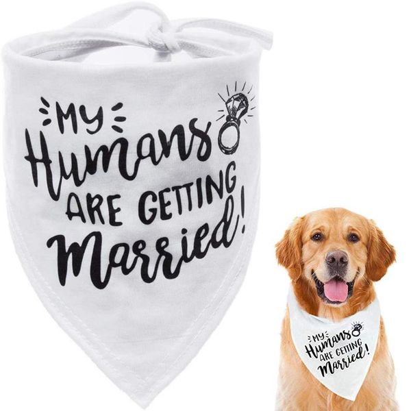 dog bandana wedding my humans are getting married engagement announcement pet scarf for medium large apparel
dog bandana wedding my humans are getting married engagement announcement pet scarf for medium large apparel