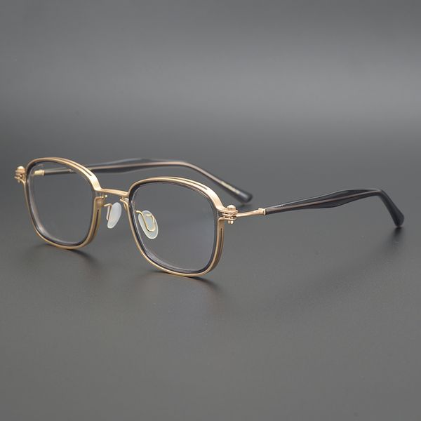 luxury designer glasses handmade titanium acetate classic square glasses frame for men women retro eyeglasses optical myopia, White;black
luxury designer glasses handmade titanium acetate classic square glasses frame for men women retro eyeglasses optical myopia, White;black