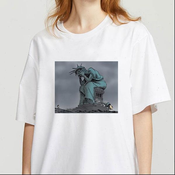 the womens statue of liberty shirt printed cartoon cute fun ulzzang kawaii harajuku female korean tshirt clothing femme, White
the womens statue of liberty shirt printed cartoon cute fun ulzzang kawaii harajuku female korean tshirt clothing femme, White