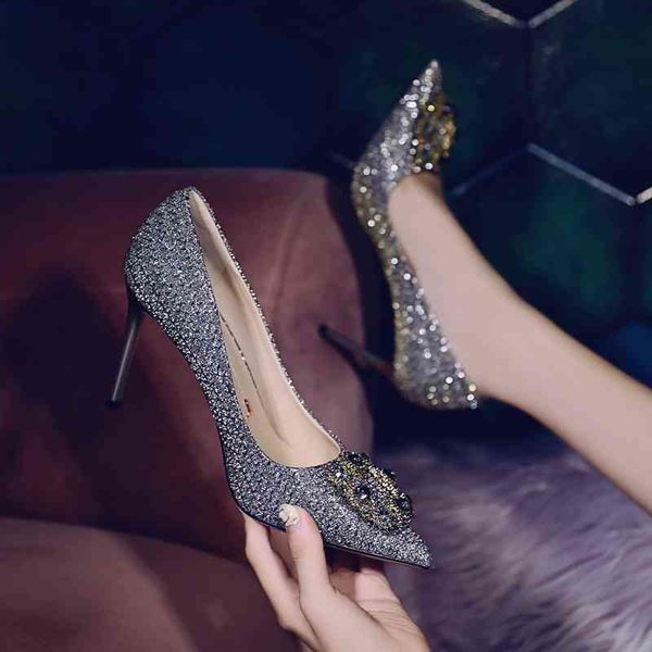 sandals golden stilettos women's banquet dress single shoes spring 2021 pointed shallow mouth fashion bridesmaid wedding jk1o, Black
sandals golden stilettos women's banquet dress single shoes spring 2021 pointed shallow mouth fashion bridesmaid wedding jk1o, Black
