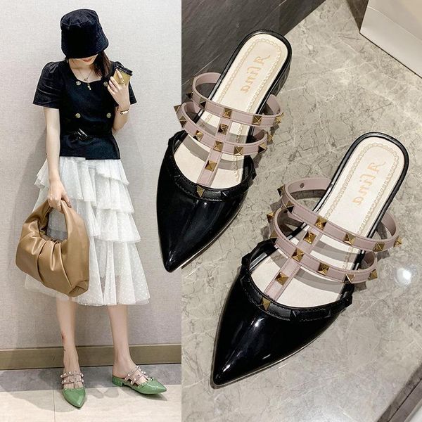 slippers fashion baotou ladies sandals summer 2021 korean style outdoor mid-heel wear roman platform and, Black
slippers fashion baotou ladies sandals summer 2021 korean style outdoor mid-heel wear roman platform and, Black
