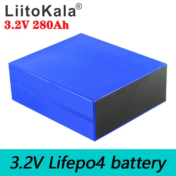 1pcs liitokala 3.2v 280ah lifepo4 lithium battery iron phosphate for diy cell pack inverter vehicle rv
1pcs liitokala 3.2v 280ah lifepo4 lithium battery iron phosphate for diy cell pack inverter vehicle rv