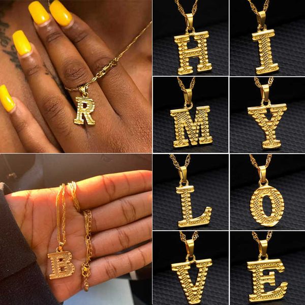 gold stainls steel a-z 26 initial letters pendant link chain necklace alphabet fashion jewelry gift for women bijoux, Silver
gold stainls steel a-z 26 initial letters pendant link chain necklace alphabet fashion jewelry gift for women bijoux, Silver
