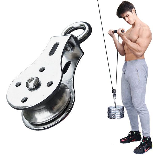 bearing pulley home gym stainless steel accessories for fitness lifting cable machine workout mute single wheel loading
bearing pulley home gym stainless steel accessories for fitness lifting cable machine workout mute single wheel loading