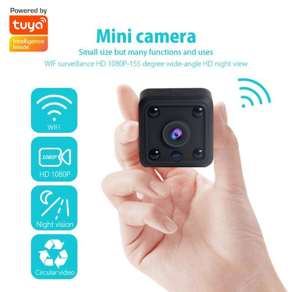 cameras sectec original tuya wifi small mini camera cam 720p video cmos sensor night vision camcorder micro dvr motion recorder
cameras sectec original tuya wifi small mini camera cam 720p video cmos sensor night vision camcorder micro dvr motion recorder