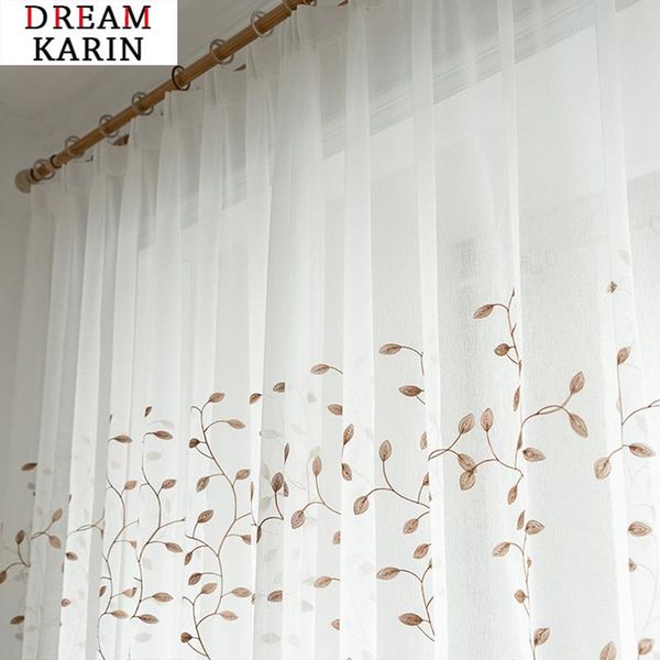 curtain & drapes embroidered leaf flower tulle for window curtains living room modern voile gauze bedroom
curtain & drapes embroidered leaf flower tulle for window curtains living room modern voile gauze bedroom