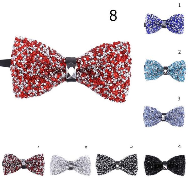 bow ties men tie shining crystal bling butterfly knot wedding party 2021 bridegroom bowtie, Black;gray
bow ties men tie shining crystal bling butterfly knot wedding party 2021 bridegroom bowtie, Black;gray