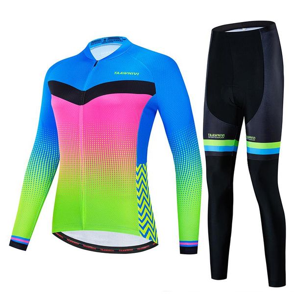 racing sets 2021 long sleeve cycling jersey set fluorescent green mtb clothing bicycle clothes maillot ropa ciclismo women, Black;blue
racing sets 2021 long sleeve cycling jersey set fluorescent green mtb clothing bicycle clothes maillot ropa ciclismo women, Black;blue