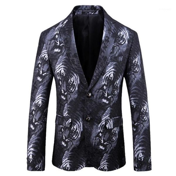 men's suits & blazers autumn leopard head jacquard suit winter plus size high-end european american british style clothes groom wear, White;black
men's suits & blazers autumn leopard head jacquard suit winter plus size high-end european american british style clothes groom wear, White;black