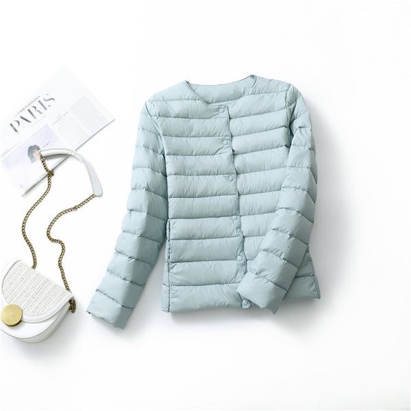 2021 winter lightweight down et women's korean version single breasted collarls vt, Black
2021 winter lightweight down et women's korean version single breasted collarls vt, Black