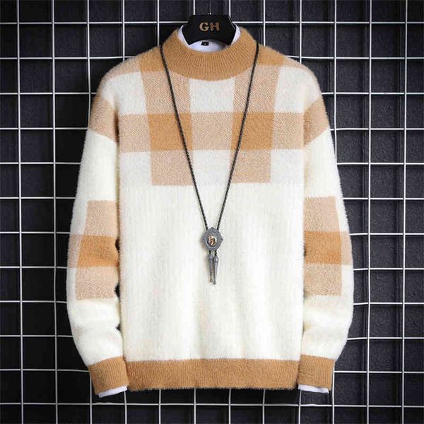 men's sweaters fashion designer mink wool sweater half-height collar sweatshirt street couple knitting pullover hoodies autumn winter w, White;black
men's sweaters fashion designer mink wool sweater half-height collar sweatshirt street couple knitting pullover hoodies autumn winter w, White;black