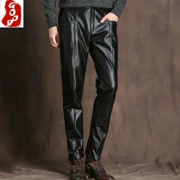 genuine leather pants men cowhide mens casual trousers plus size autumn winter 2021 pantalon cuir lw men's, Black
genuine leather pants men cowhide mens casual trousers plus size autumn winter 2021 pantalon cuir lw men's, Black