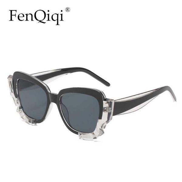 sunglasses round shade sungalsses black crystal irregular mirror lens design sun glasses for female thick oval oculos, White;black
sunglasses round shade sungalsses black crystal irregular mirror lens design sun glasses for female thick oval oculos, White;black