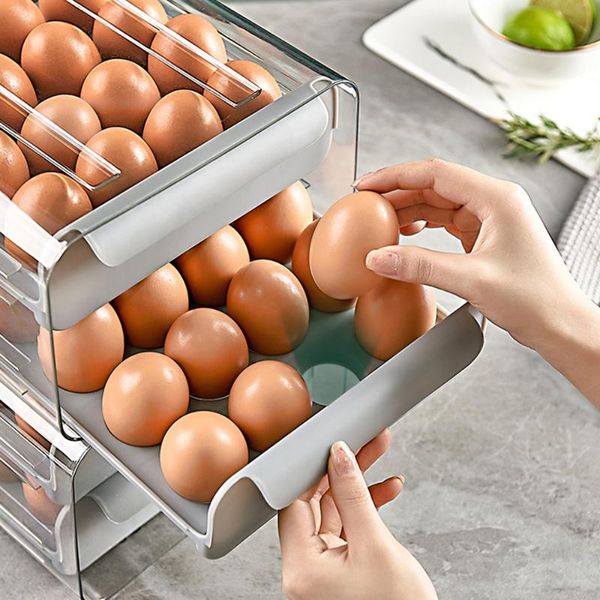 storage bottles & jars 32 grid egg box tray drawer type kitchen refrigerator boxes fridge organizer
storage bottles & jars 32 grid egg box tray drawer type kitchen refrigerator boxes fridge organizer