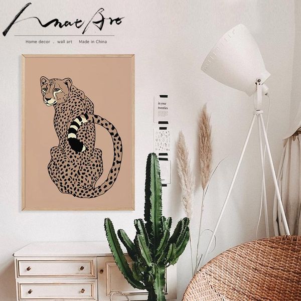 paintings modern animal leopard painting poster boho style home decoration canvas wall art pictures for living room minimalist nordic
paintings modern animal leopard painting poster boho style home decoration canvas wall art pictures for living room minimalist nordic