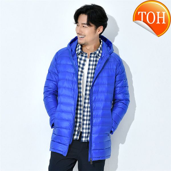 coat men down autumn winter hood ultra light white duck jacket parkas male slim thin mid-long coats outwear oversize ab785, Black
coat men down autumn winter hood ultra light white duck jacket parkas male slim thin mid-long coats outwear oversize ab785, Black