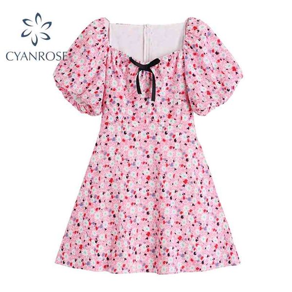 floral print daisy women dress summer puff short sleeve mini pink dresses sweet casual boho beach retro vestido 210430, Black;gray
floral print daisy women dress summer puff short sleeve mini pink dresses sweet casual boho beach retro vestido 210430, Black;gray