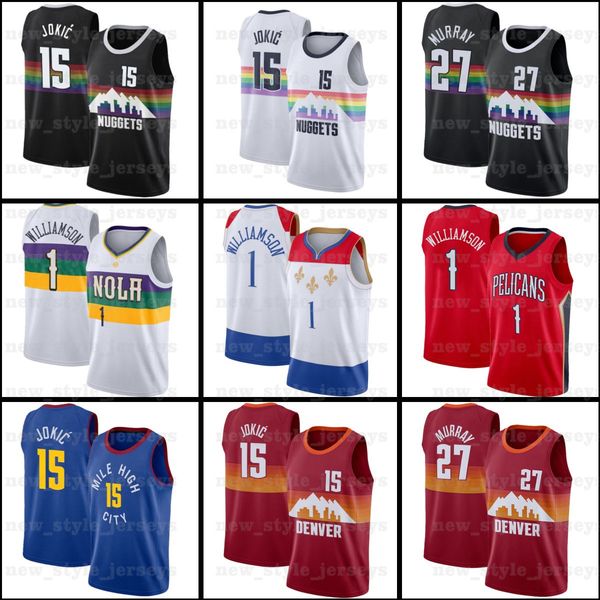 ncaa duke 1 zion 15 nikola williamson murray jokic 27 jamal z8 denver\rnuggets\rnew orleans\rpelicans\rmen basketball jerseys, Black
ncaa duke 1 zion 15 nikola williamson murray jokic 27 jamal z8 denver\rnuggets\rnew orleans\rpelicans\rmen basketball jerseys, Black