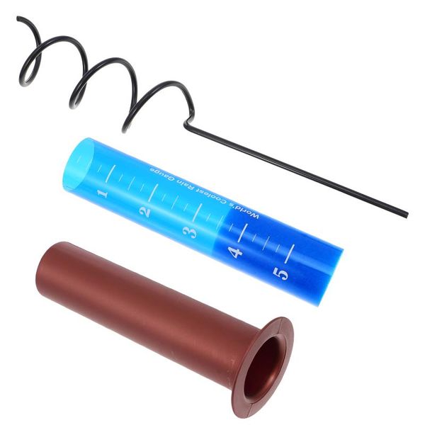 garden decorations 1pc practical floated rain gauge outdoor measurer