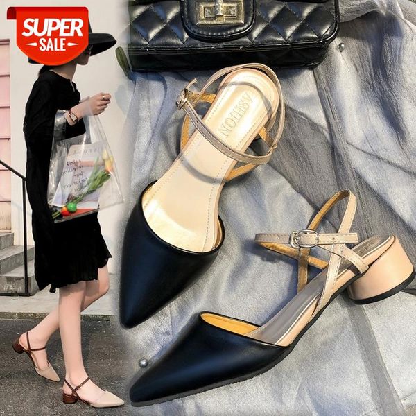 elegant summer women sandals pointed toe low heel casual shoes office ladies pumps round heel ankle strap women sandals #6d9z, Black
elegant summer women sandals pointed toe low heel casual shoes office ladies pumps round heel ankle strap women sandals #6d9z, Black