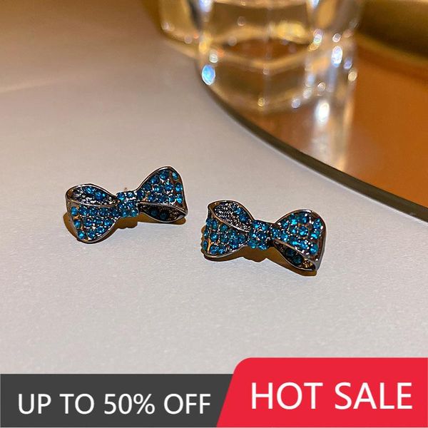 stud blue bowknot rhinestone earring for women korean 2021 fashion earrings female elegant delicate jewelry trendy ear studs, Golden;silver
stud blue bowknot rhinestone earring for women korean 2021 fashion earrings female elegant delicate jewelry trendy ear studs, Golden;silver