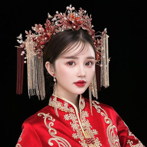 hair clips & barrettes elegance chinese vintage wedding bridal accessory traditional gold color flower bride combs tiaras hairwear, Golden;silver
hair clips & barrettes elegance chinese vintage wedding bridal accessory traditional gold color flower bride combs tiaras hairwear, Golden;silver
