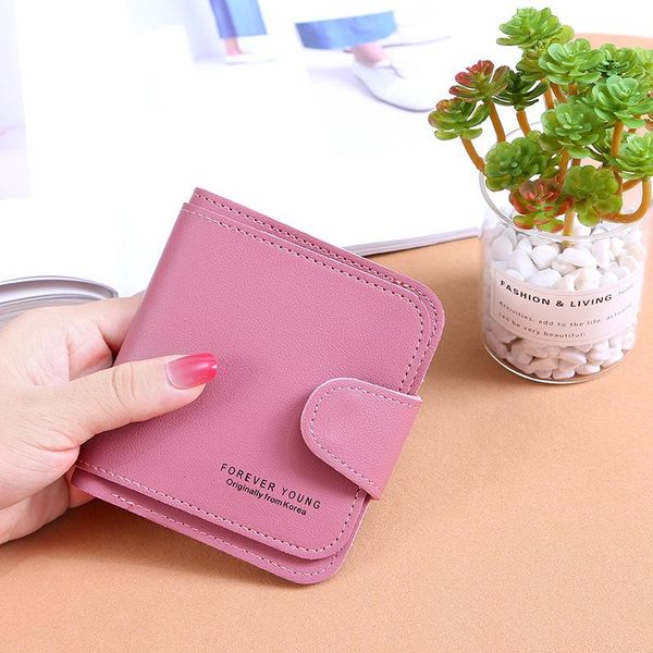 wallets 2021 style women's short wallet leather multi-functional students, Red;black
wallets 2021 style women's short wallet leather multi-functional students, Red;black