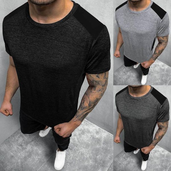 fashion men's summer t-shirt slim o-neck casual fit gradient color short sleeve plus-size loose blouse refreshing t-shirts, White;black
fashion men's summer t-shirt slim o-neck casual fit gradient color short sleeve plus-size loose blouse refreshing t-shirts, White;black