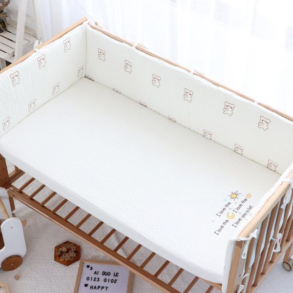 bedding sets baby crib bed surrounding soft bumper anti-collision barrier guardrail pure cotton ins wind quilted fabric baby's
bedding sets baby crib bed surrounding soft bumper anti-collision barrier guardrail pure cotton ins wind quilted fabric baby's