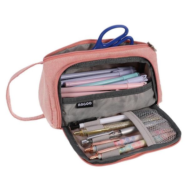multifunctional pencilcase cosmetic bag women school supplies large capacity pencil office stationery storage box bags
multifunctional pencilcase cosmetic bag women school supplies large capacity pencil office stationery storage box bags