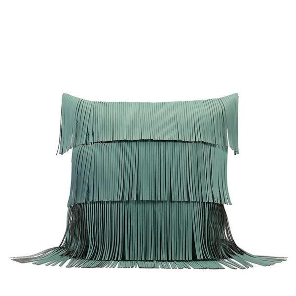 cushion/decorative pillow handmade green leather tassel decorative cushion cover for living room home decor luxury waist pillowcase sofa cus
cushion/decorative pillow handmade green leather tassel decorative cushion cover for living room home decor luxury waist pillowcase sofa cus