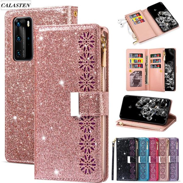 bling glitter case for huawei p40 lite p30 p20 pro p smart 2021 mate 20 10 y7 y6 zipper leather wallet flip cards cover cell phone cases
bling glitter case for huawei p40 lite p30 p20 pro p smart 2021 mate 20 10 y7 y6 zipper leather wallet flip cards cover cell phone cases