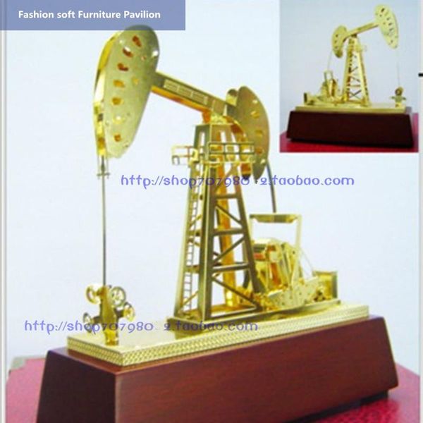 pure copper gold-plated tourist souvenir oil extractor pumping machine baby cribs
pure copper gold-plated tourist souvenir oil extractor pumping machine baby cribs