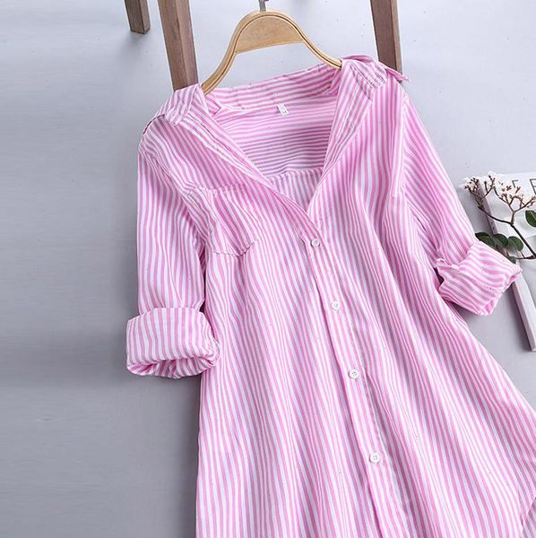 womens women shirts and blouses fashion long sleeve woman casual button up pullover striped plus size tunic blouse g2, White
womens women shirts and blouses fashion long sleeve woman casual button up pullover striped plus size tunic blouse g2, White