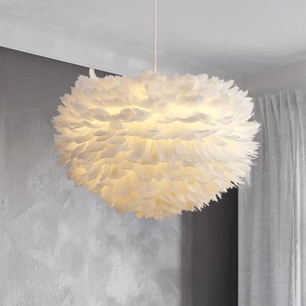 pendant lamps hanglampen led witte veer romantische hanglamp voor slaapkamer woonkamer hangen lichten ganzenveren schorsing armatuur
pendant lamps hanglampen led witte veer romantische hanglamp voor slaapkamer woonkamer hangen lichten ganzenveren schorsing armatuur