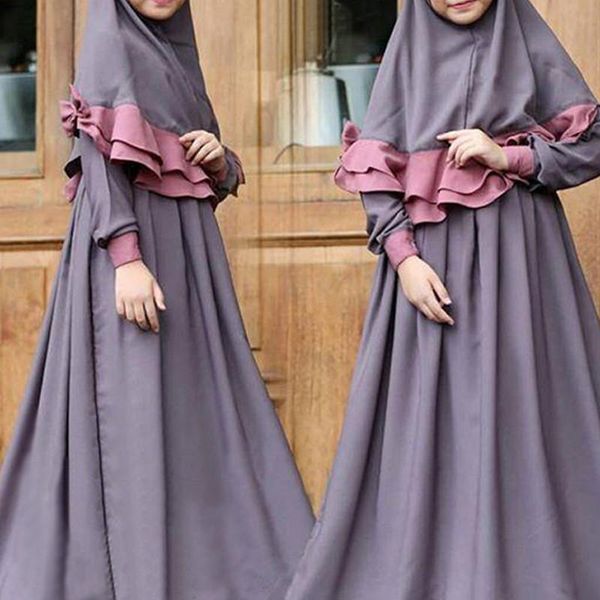 ethnic clothing baby girls abaya muslim dresses islamic long sleeve arab solid traditional arabic kids turkish party hijabs set, Red
ethnic clothing baby girls abaya muslim dresses islamic long sleeve arab solid traditional arabic kids turkish party hijabs set, Red