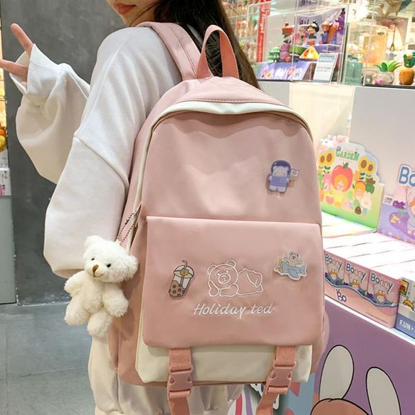 backpack cute student school bag fashion women college girls leisure lapbagpack kawaii femal travel mochila teenage rucksack
backpack cute student school bag fashion women college girls leisure lapbagpack kawaii femal travel mochila teenage rucksack