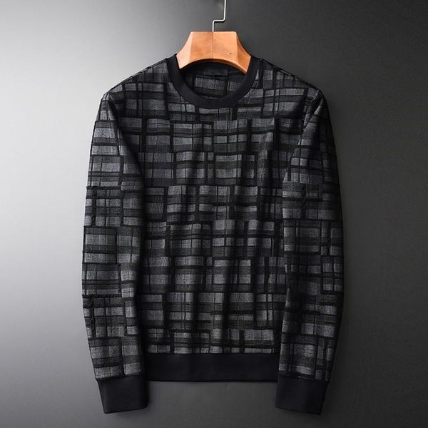 men's hoodies & sweatshirts brand spring and autumn sweatshirt male luxury round collar yarn dyed geometric mens plus size 4xl slim fit, Black
men's hoodies & sweatshirts brand spring and autumn sweatshirt male luxury round collar yarn dyed geometric mens plus size 4xl slim fit, Black
