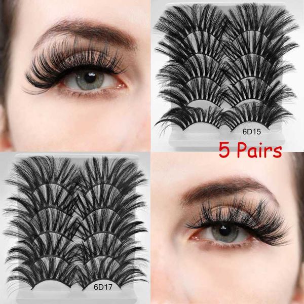 false eyelashes dramatic long 5 pairs thick 25mm mink hair lashes full strip multilayer stable natural comfortable handmade faux
false eyelashes dramatic long 5 pairs thick 25mm mink hair lashes full strip multilayer stable natural comfortable handmade faux
