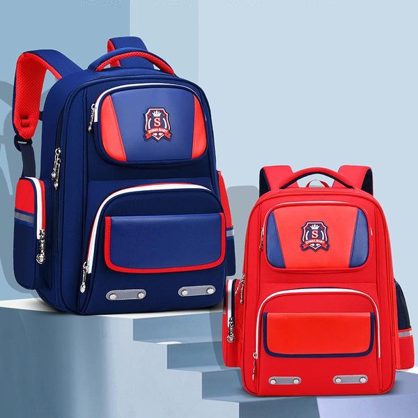 school bags primary for boys orthopedic backpacks kids waterproof schoolbag children satchel knapsack student book bag 
school bags primary for boys orthopedic backpacks kids waterproof schoolbag children satchel knapsack student book bag