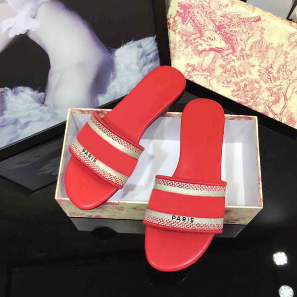 2021 paris women slippers beach slides scuffs summer sandals ladies flip flops multicolors embroidered floral shoes with shoe box size, Black
2021 paris women slippers beach slides scuffs summer sandals ladies flip flops multicolors embroidered floral shoes with shoe box size, Black