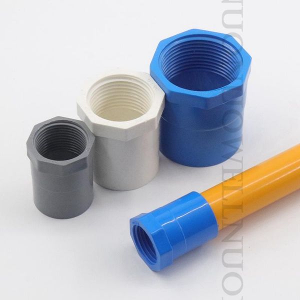 watering equipments 2pcs 1/2"~4" pvc female thread straight connector pipe connectors water supply tube joint adapter fittings
watering equipments 2pcs 1/2"~4" pvc female thread straight connector pipe connectors water supply tube joint adapter fittings