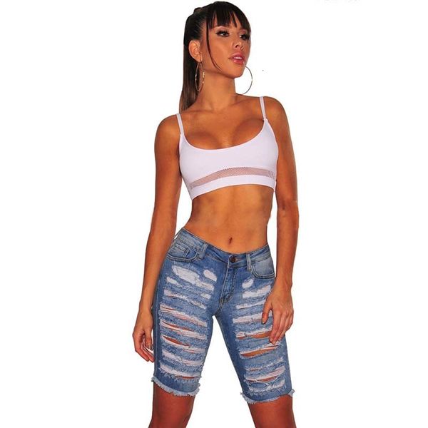 women's jeans women skinny distressed ripped knee holes tassel length short mid waist casual slim fit female trousers in, Blue
women's jeans women skinny distressed ripped knee holes tassel length short mid waist casual slim fit female trousers in, Blue